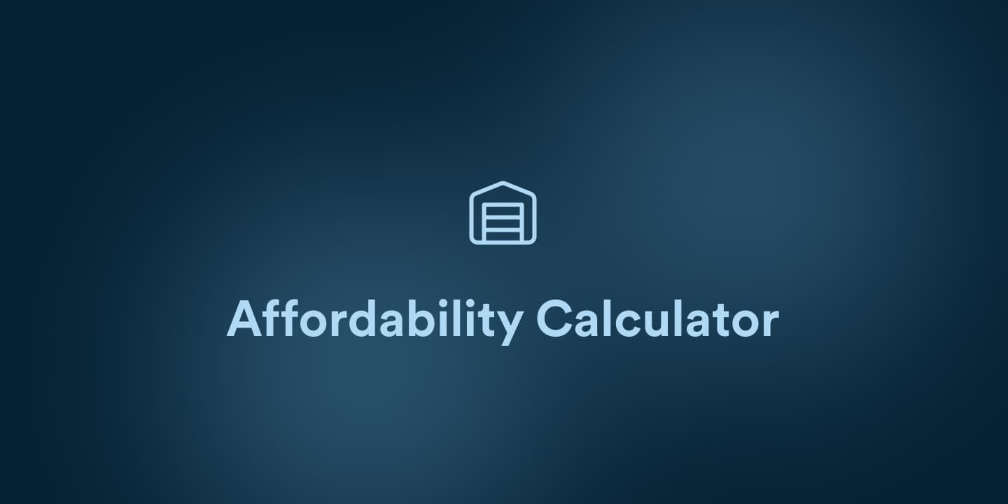 Affordability Calculator - desktop