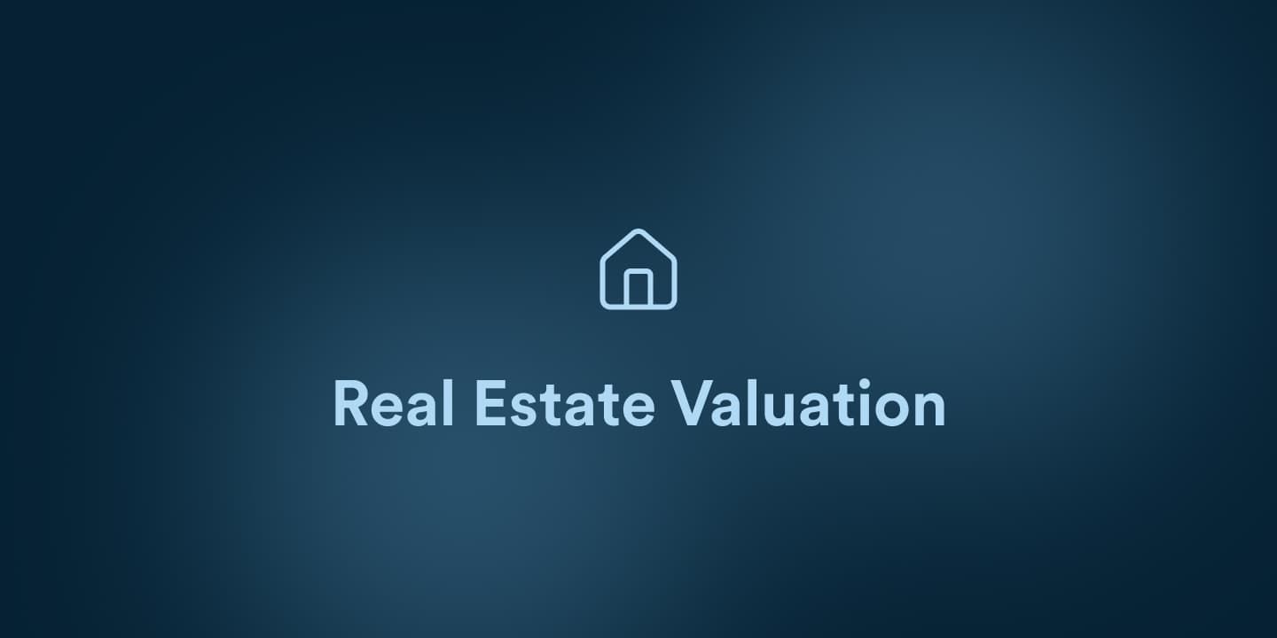 Real Estate Valuation - desktop