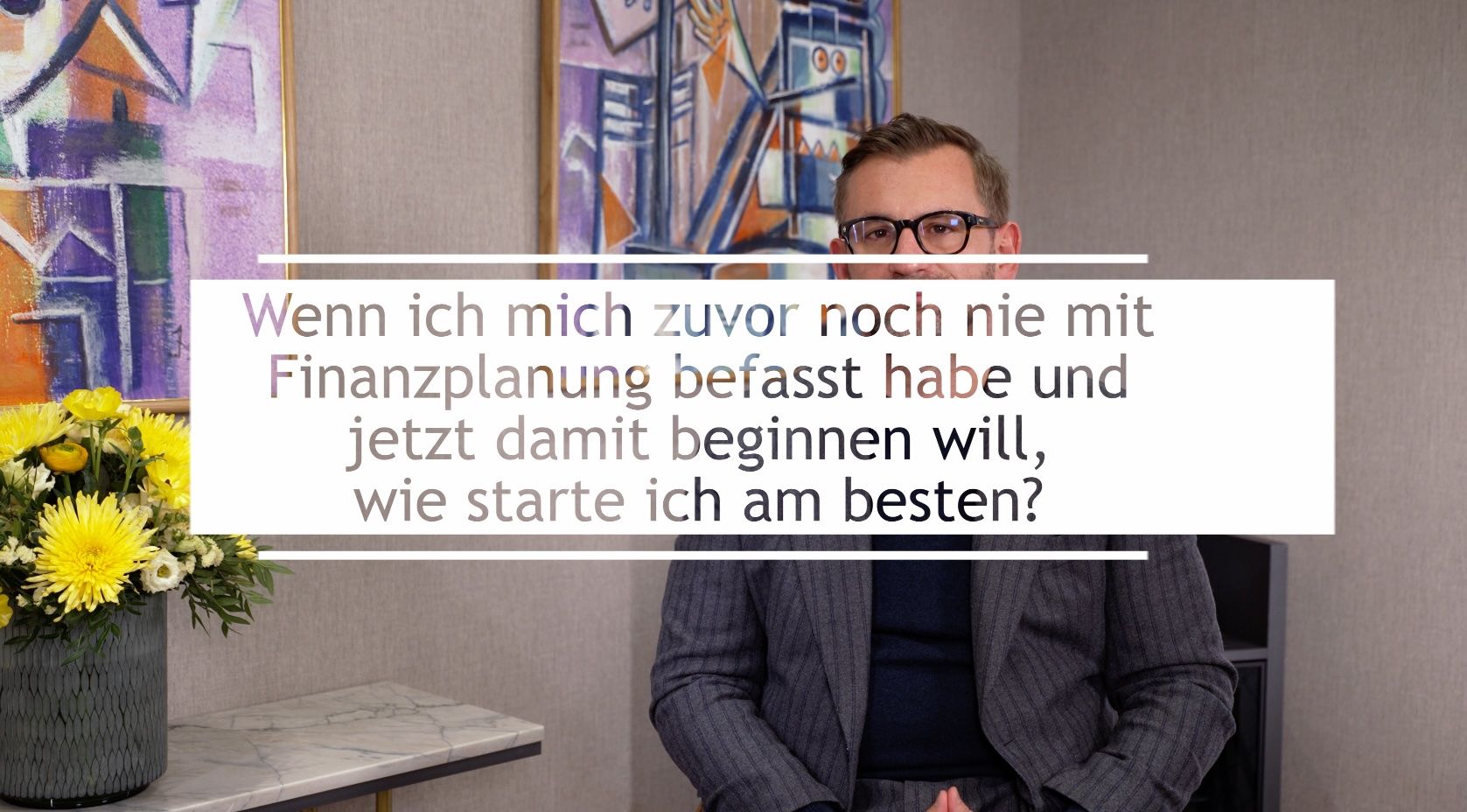 Start in die Finanzplanung - mobile