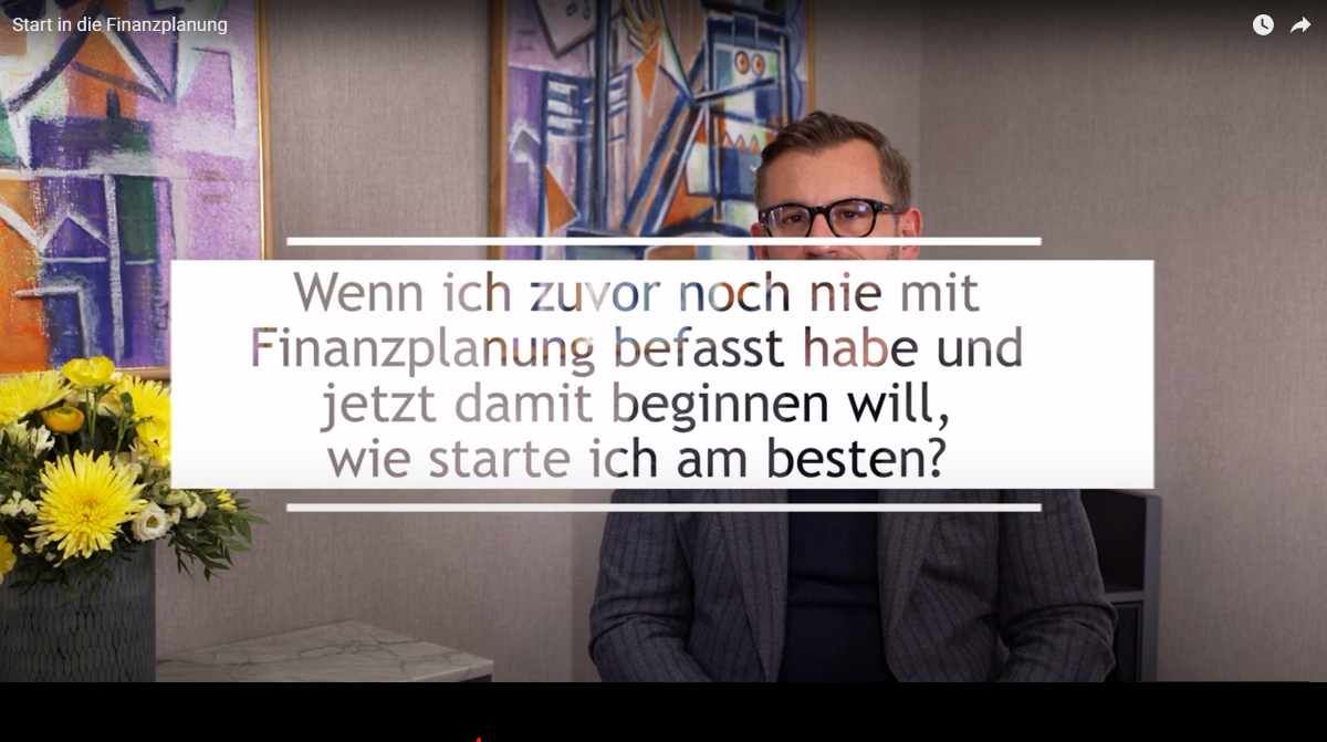 Start in die Finanzplanung - mobile