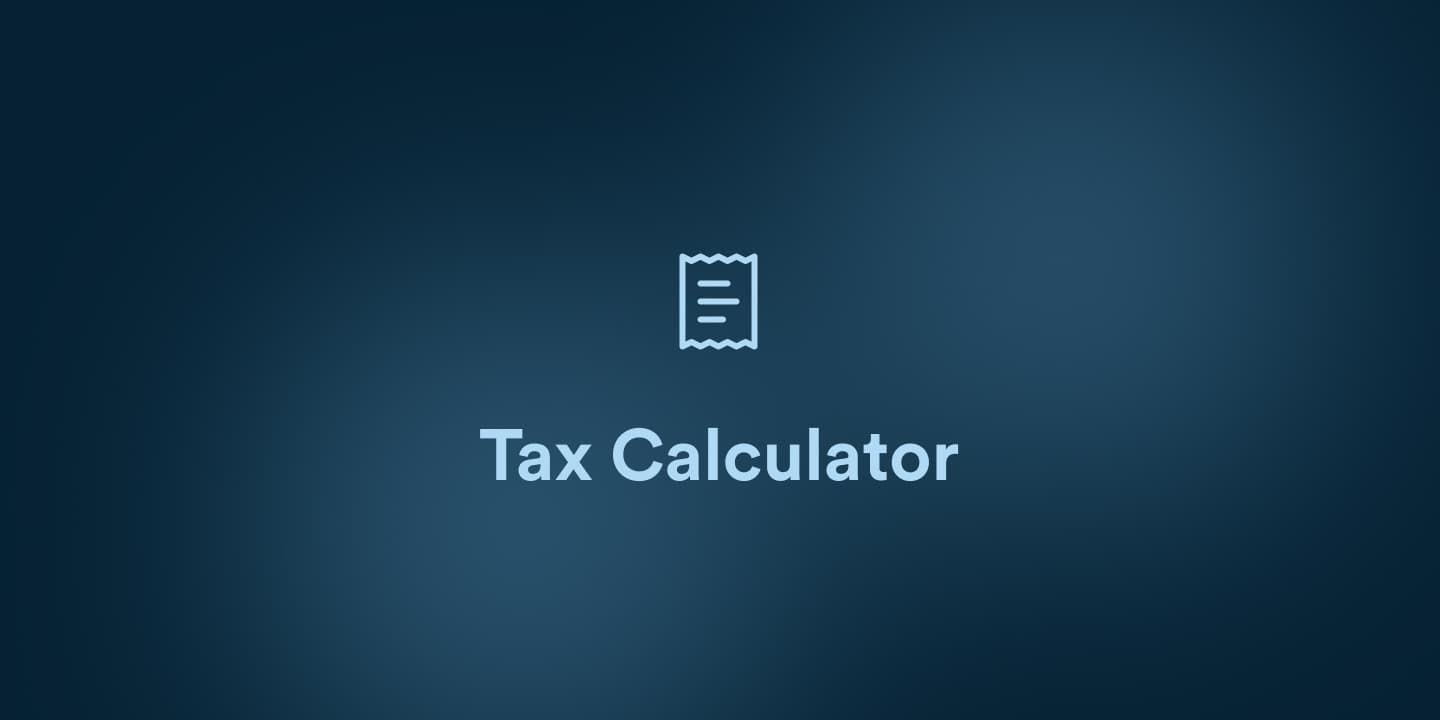 Tax Calculator - desktop
