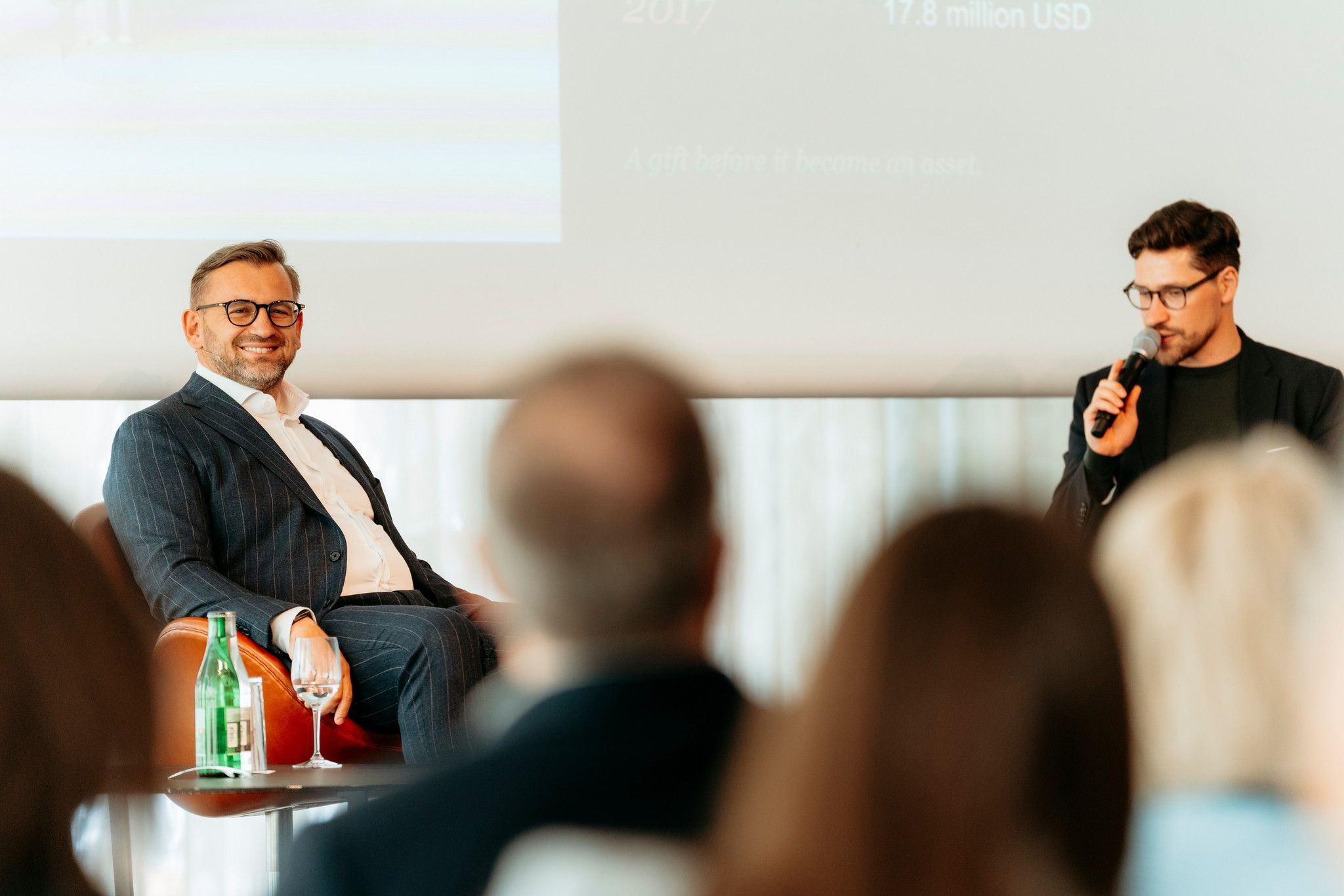 smzh auf der Bühne: Gzim Hasani über «From Passion to Asset»