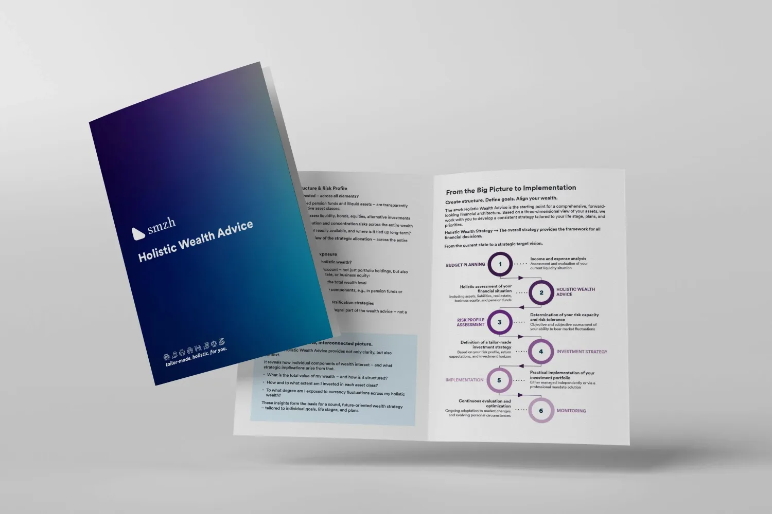 Gesamtvermögensanalyse PDF Brochure - mobile