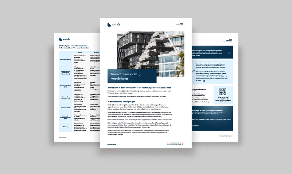 Immobilien richtig versichern