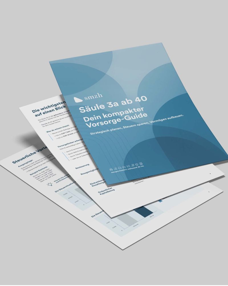 Säule 3a optimieren ab 40